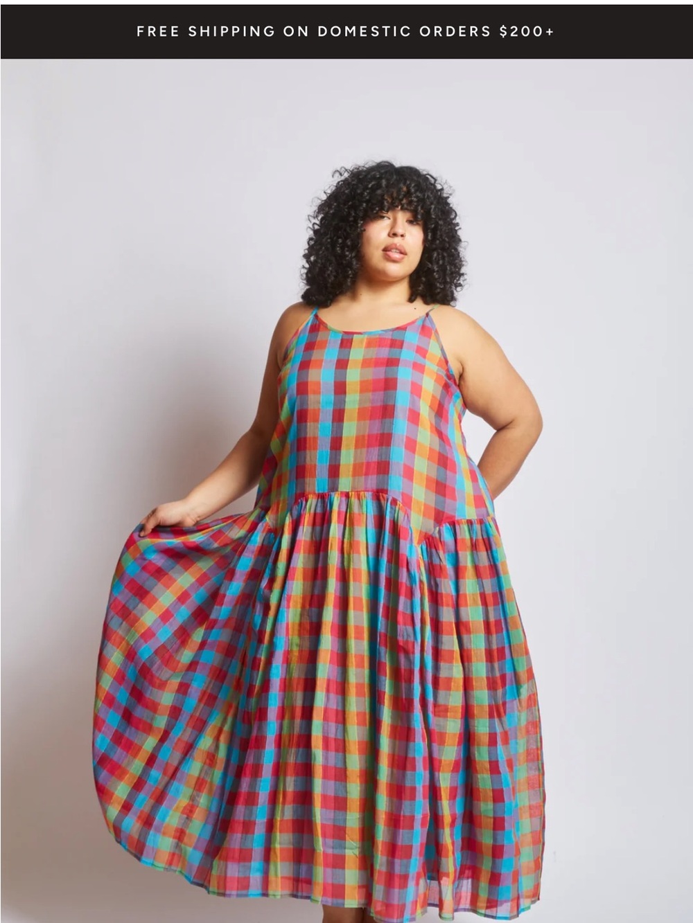 Rujuta Sheth Leila dress. Size small. Crossways Chex.